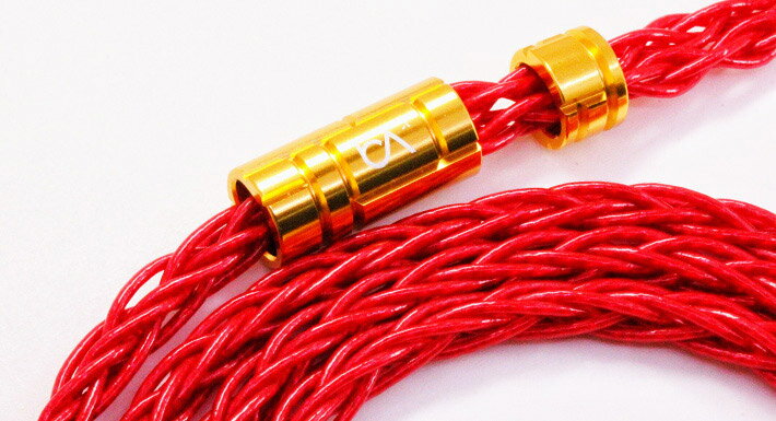 ビートオーディオ イヤホンケーブル（1.2m 8導体）【2pin⇔2.5mm4極】《Vermilion MKIII》 BEA-1208 Beat Audio Vermilion MKIII 8Wire