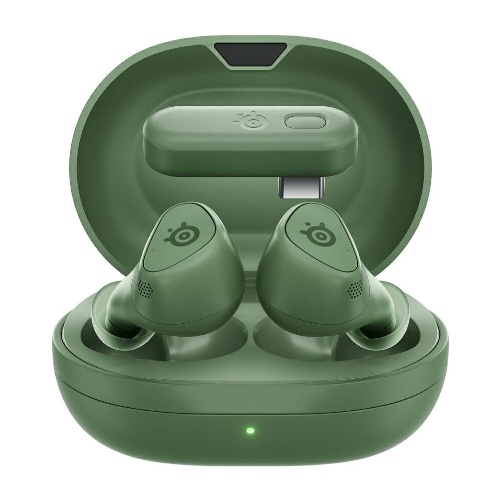 SteelSeries（スティールシリーズ） 【数量限定特典付き】完全ワイヤレス ゲーミングイヤホン Arctis GameBuds Matcha (Windows/mac/PS5/PS4/Switch) 61710
