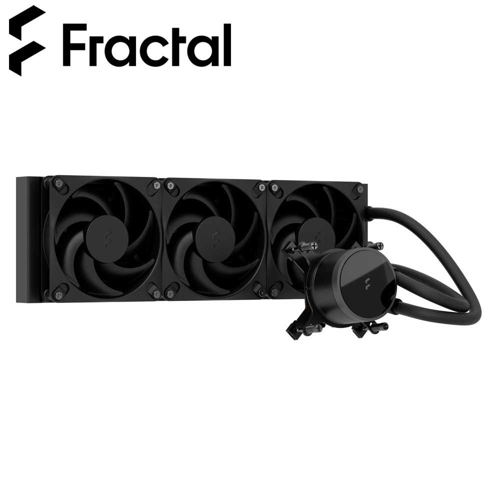 Fractal Design 水冷一体型CPUクーラー Radius 360（ブラック） FD-W-RA1-3601