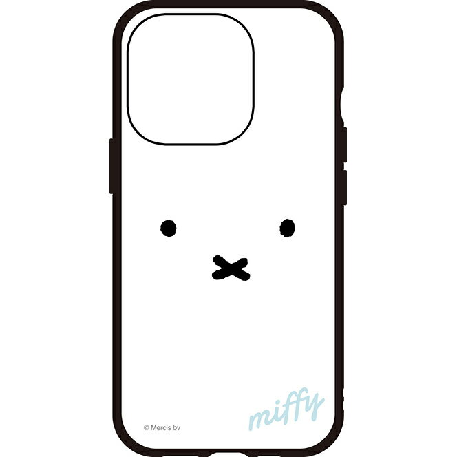 乐天商城 - グルマンディーズ iPhone15 Pro用 耐衝撃ケース IIIIFIT ミッフィー（フェイス） MF-438A