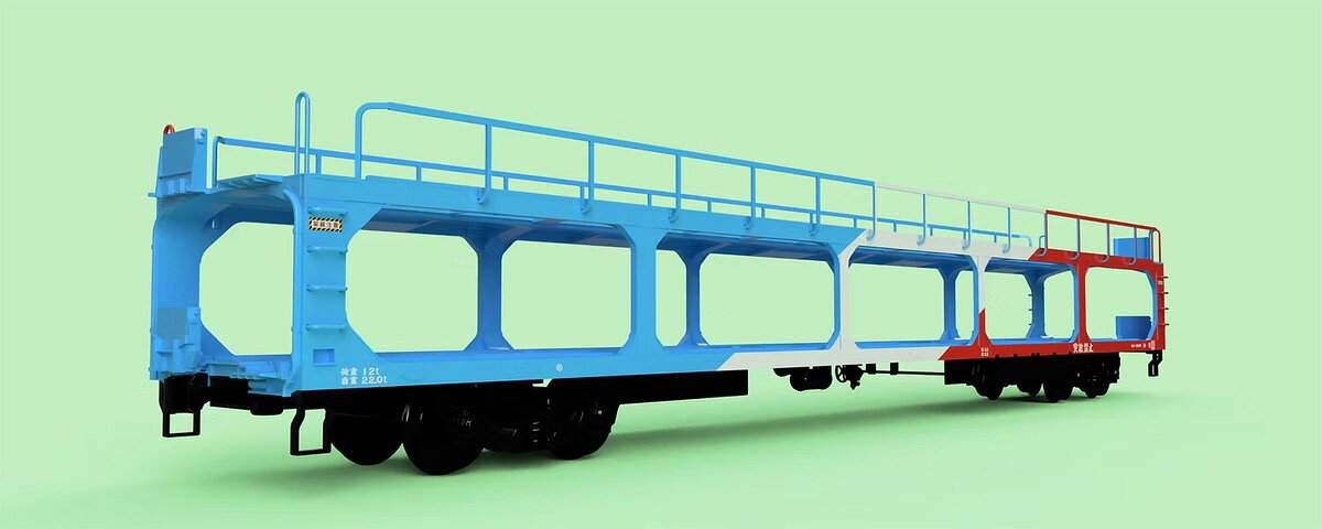 ［鉄道模型］SOKEI (HO) 1103 ク5000形車運車3次型JR貨物3色塗装(トリコロール色）タイプ