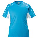 P2MA812018130 ミズノ フィールドシャツ　ジュニア(サックス・サイズ：130) MIZUNO　サッカー/フットボール