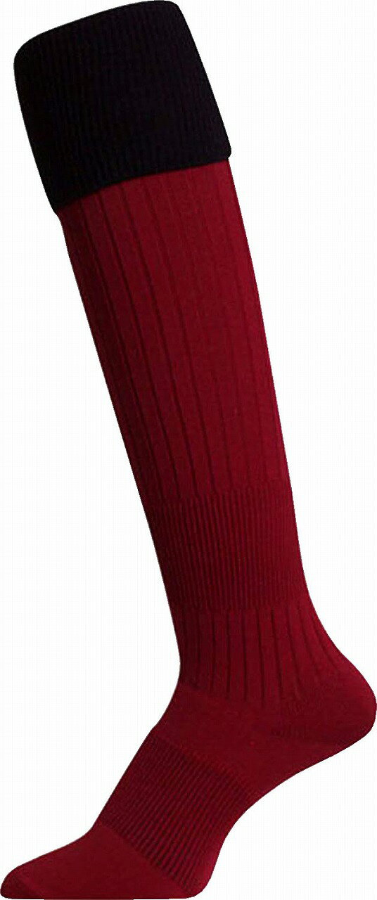 マイン RUGBY SOCKS（エンジ×ブラック）　ソックス　25-25cm EBS-416