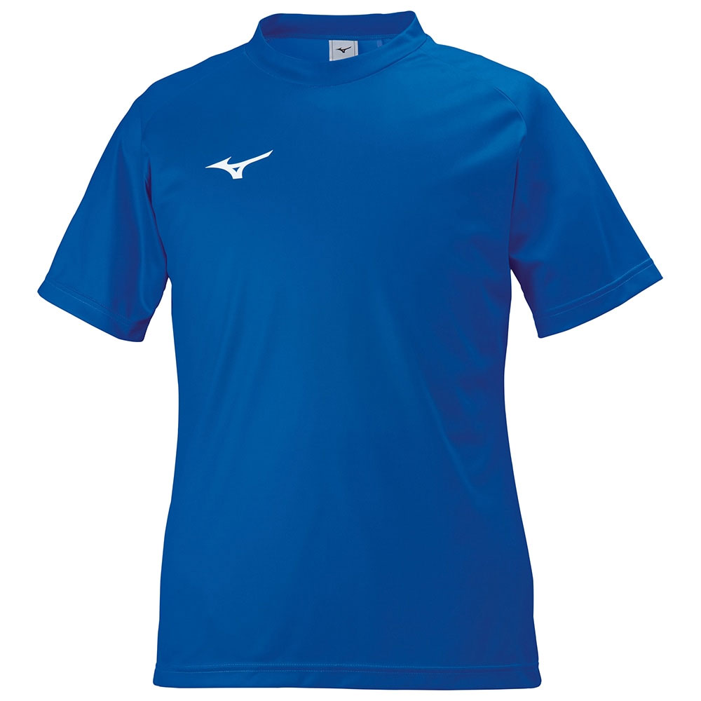 P2MA812525160 ミズノ フィールドシャツ　ジュニア(サーフブルー・サイズ：160) MIZUNO　サッカー/フットボール