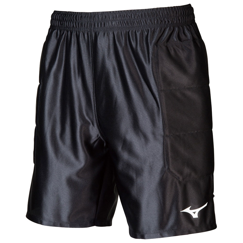 P2MB8075092XL ミズノ キーパーパンツ　ユニセックス(ブラック・サイズ：2XL) MIZUNO　サッカー/フットボール