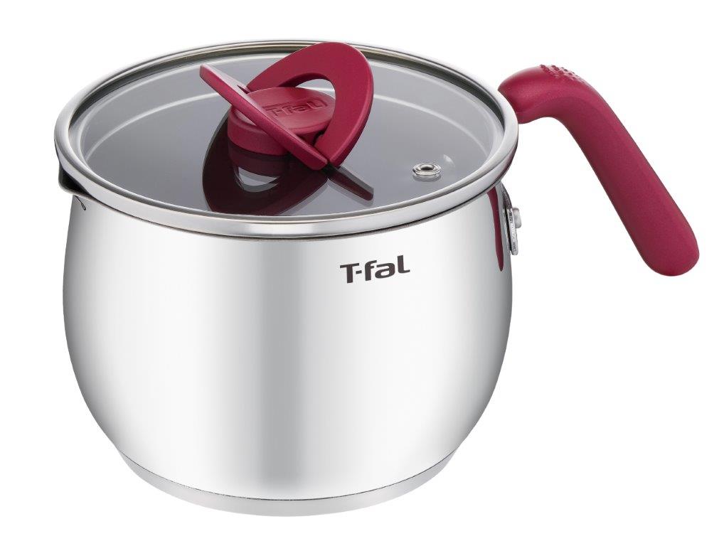 ティファール 【IH対応】マルチポット ルージュ 16cm G74783 T-FAL オプティスペースIH ステンレス [G74783]
