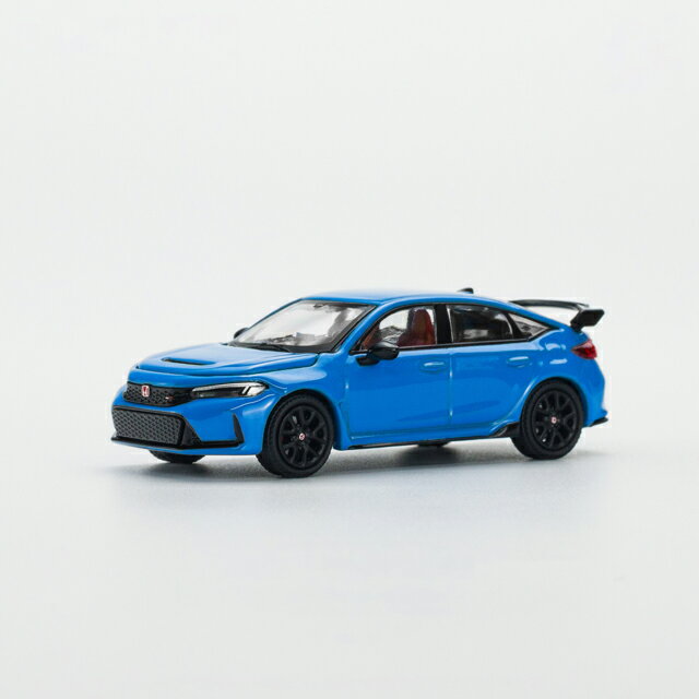 POP RACE 1/64 HONDA CIVIC TYPE R FL5 BOOST BLUE PEARL【PR640067】 ミニカー