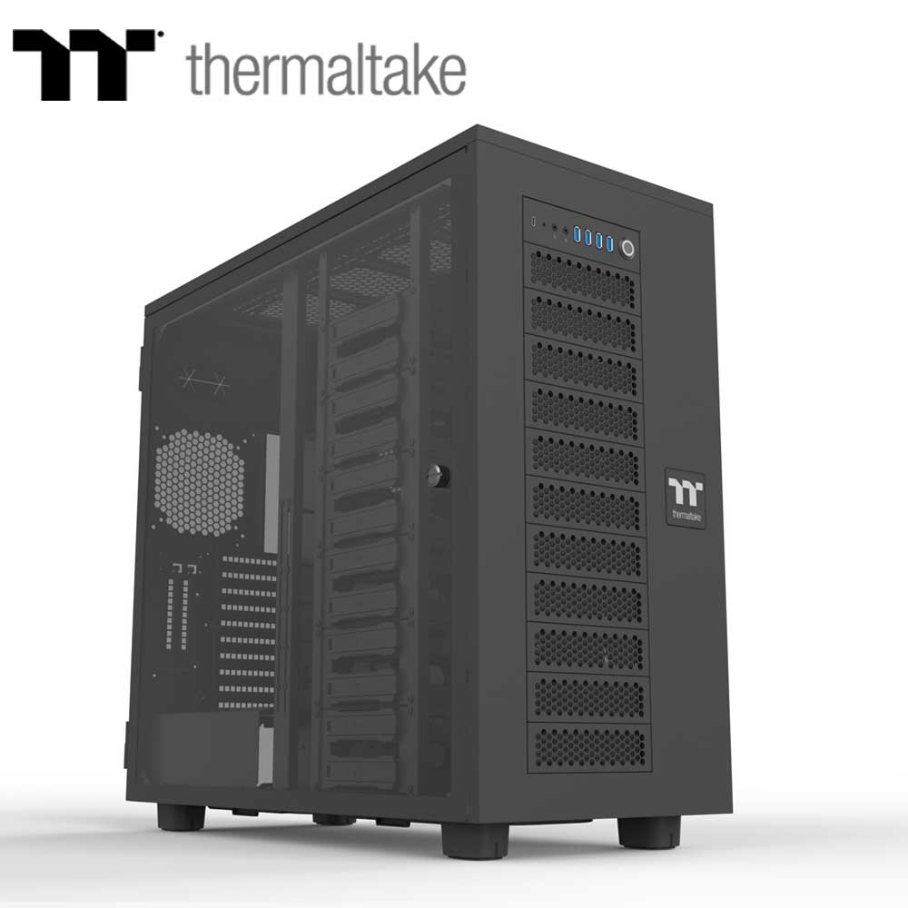 Thermaltake スーパータワー型PCケース AX700 TG（Black） CA-11B-00F1WN-00