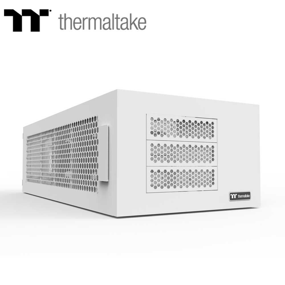 Thermaltake AX700 シリーズ専用 PCケース拡張ユニット AX100（Snow） CA-11C-00D6NN-00