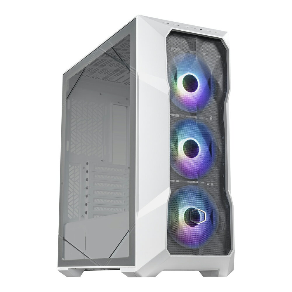 CoolerMaster（クーラーマスター） MasterBox TD500 Mesh V2 ミドルタワー型PCケース(ホワイト) TD500V2-WGNN-S00