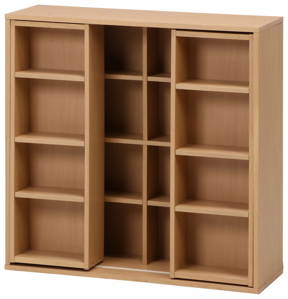 不二貿易 ダブルスライドラック(ナチュラル) 86030 DS9090NA 87011 [86030フジボウエキ]