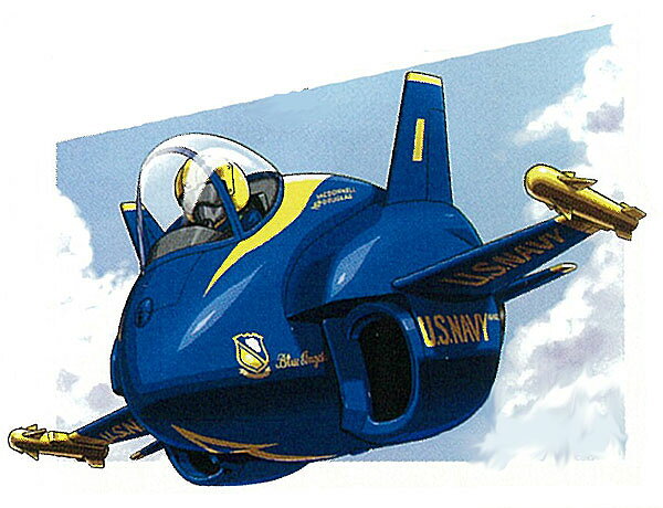 ホビーマスター 1/72 F/A-18E ブルーエンジェルス2番機 Hobby Master