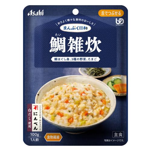 まんぷく日和 鯛雑炊 100g （舌でつぶせる）和光堂 wakodo アサヒグループ食品 タイゾウスイ(コクサンマイ100G