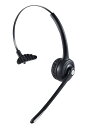 エレコム Bluetooth ヘッドセット オーバーヘッドタイプ 片耳 マイク付き マイクミュート機能付き マルチポイント対応 LBT-HSOH13BK