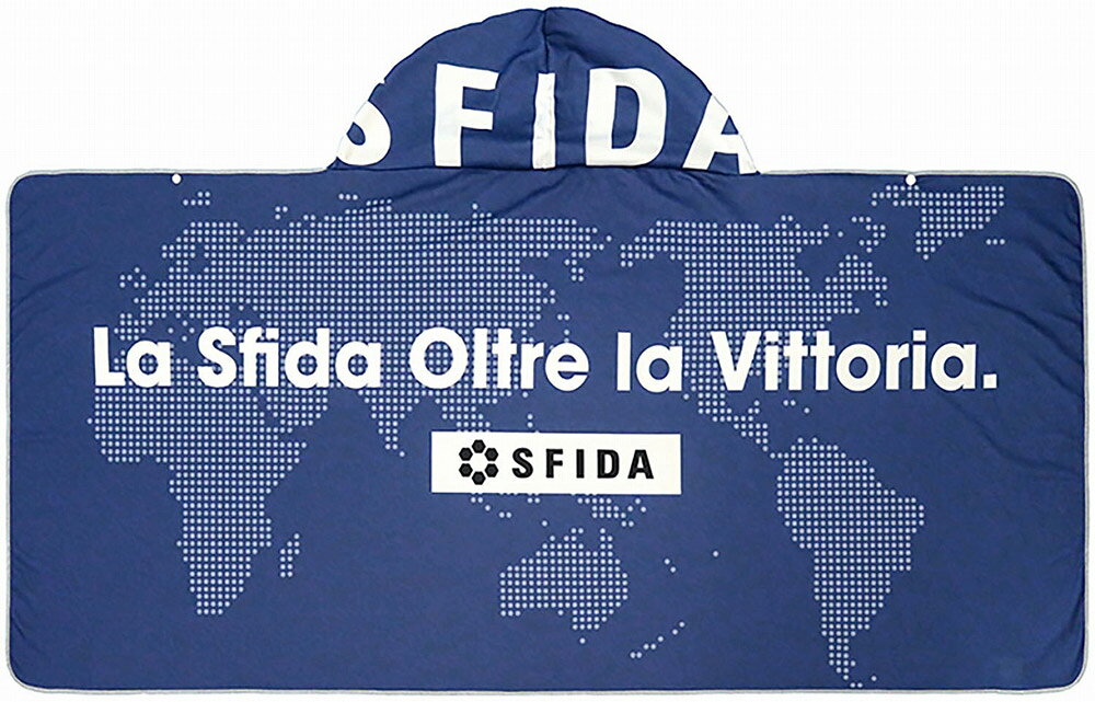 sfida（スフィーダ） ユニセックス SFIDA COOL TECH ポンチョ（ネイビー） SHCP01Y...