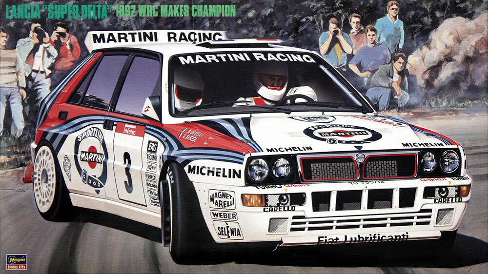 ハセガワ 【再生産】1/24 ランチア スーパーデルタ 1992 WRC メイクスチャンピオン【CR15】 プラモデル