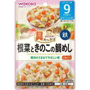 ベビーフード 具たっぷりグーグーキッチン 根菜ときのこの鯛めし 80g (9か月頃から) アサヒグループ食品(和光堂) GGコンサイトキノコノタイメシ 80G