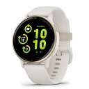 K[~ vivoactive 5 Ivory / Cream Gold@ySuicaΉzX}[gEHb` 010-02862-41 [0100286241]yԕiAz