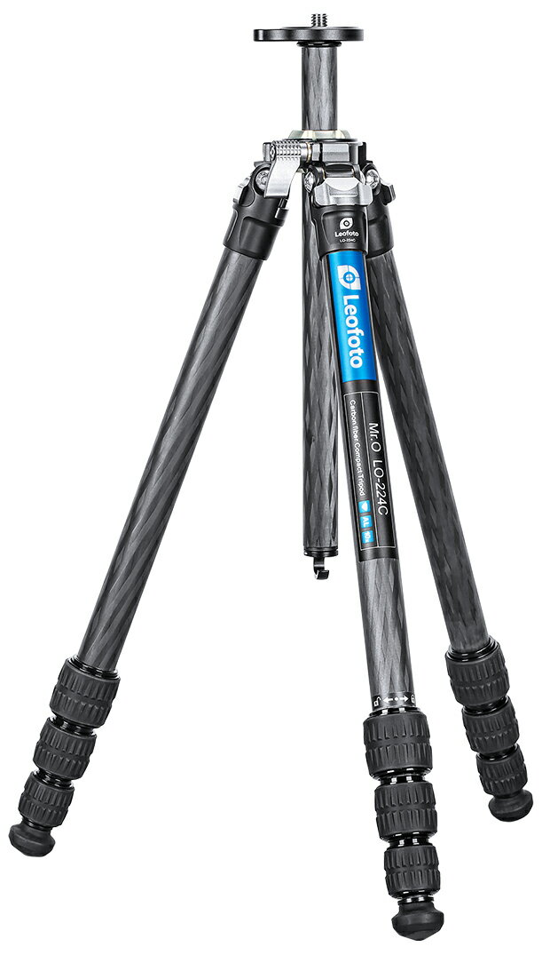 レオフォト レベリングセンターポール搭載カーボン三脚「LO-224C」 LO-224C Leofoto Mr.Oシリーズ
