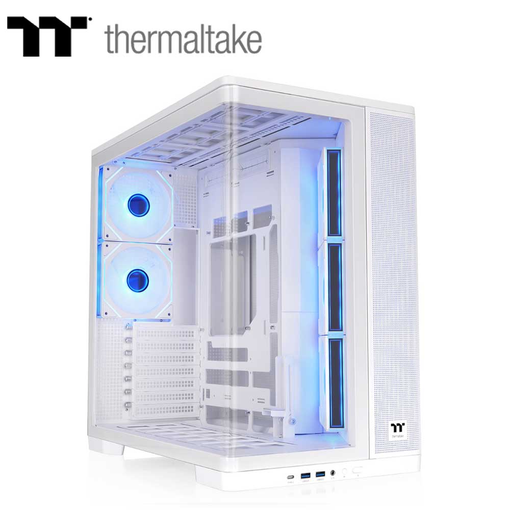 Thermaltake ミドルタワー型PCケース Arcus 380 TG ARGB（ホワイト） CA-11Z-00M6WN-00