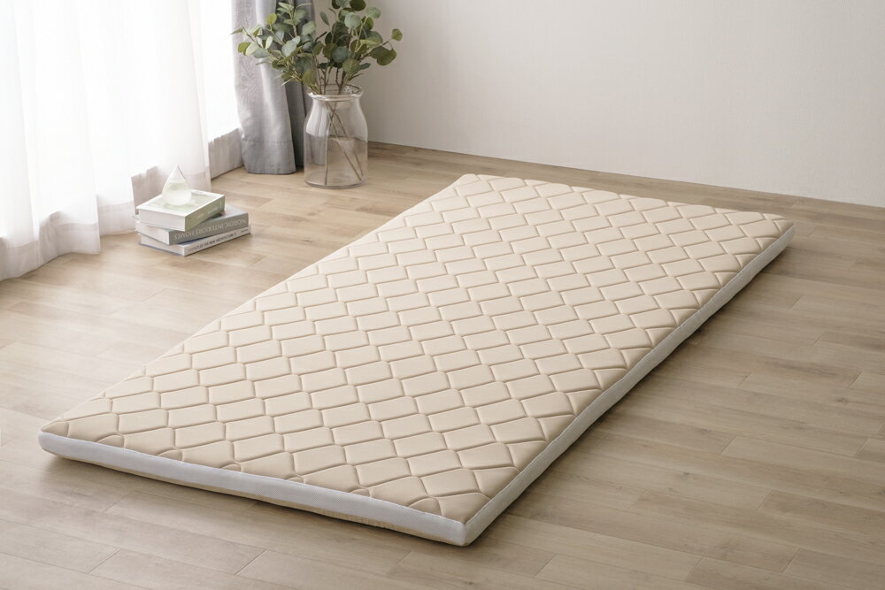 アイリスオーヤマ 低反発ウレタン入り敷き布団 (シングル) SKF-LUB08-S [SKFLUB08S]