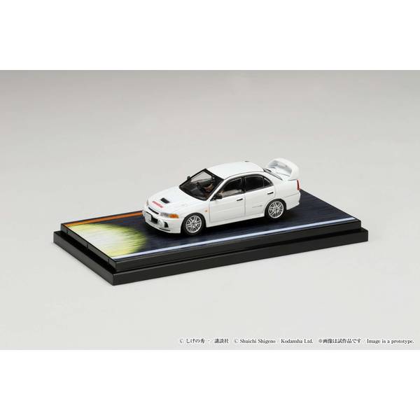 ホビージャパン 1/64 Mitsubishi Lancer RS Evolution IV / 頭文字 D VS 藤原 拓海 岩城 清次ドライバーフィギュア付き【HJ642011D】 ..