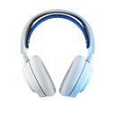 SteelSeries(スティールシリーズ) ワイヤレスゲーミングヘッドセット 2.4GHz/Bluetooth Arctis Nova 7P white 61561J