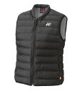 YO-98073-007-M ヨネックス ウィメンズ 中綿ベスト(ブラック・サイズ:M) YONEX