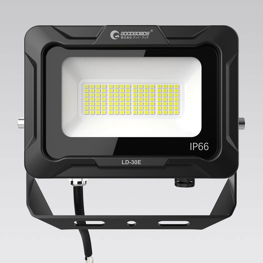 グッド・グッズ LED投光器(昼白) 4500lm/30W 耐熱 LD-30E GOODGOODS [LD30E]
