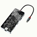 エアリア Type-Cマルチアダプタ SEE-THROUGH6 SD-CMULTI01-B