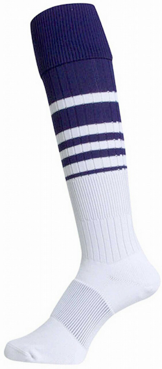 マイン RUGBY SOCKS（ネイビー×ホワイト）　ソックス　25-27cm EBS-811