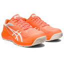 ASICS WINJOB 1273A078.800-26.0 アシックス ウィンジョブ 【限定カラー】 CP121 ショッキングオレンジ×ホワイト 26.0cm 【安全靴】【JSAA規格A種認定品】