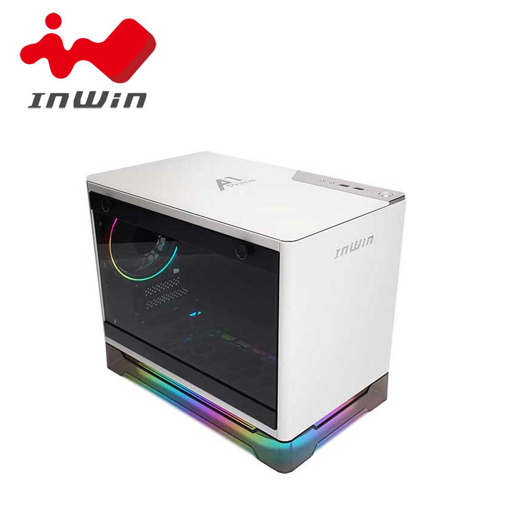 IN WIN｜インウィン Mini-ITX対応 ミニタワー型PCケース(ホワイト) A1 Prime WHITE A1PRIME-WHITE
