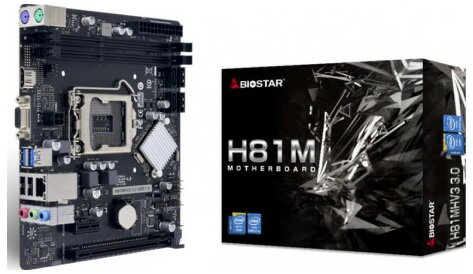 BIOSTAR(バイオスター) BIOSTAR H81MHV3 3.0 / MicroATX対応マザーボード H81MHV3 3.0