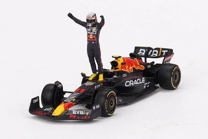 MINI－GT 1/64 オラクル レッドブル レーシング RB18 2022優勝車 #11 モナコグランプリ フィギュア付【MGT00551-MJ】 ミニカー