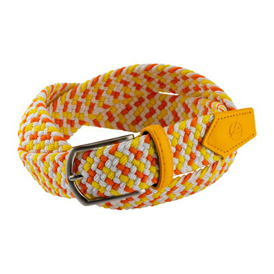 キャスコ ゴムメッシュベルト(イエロー・サイズ：フリー) KBT-2338-YE-F kasco