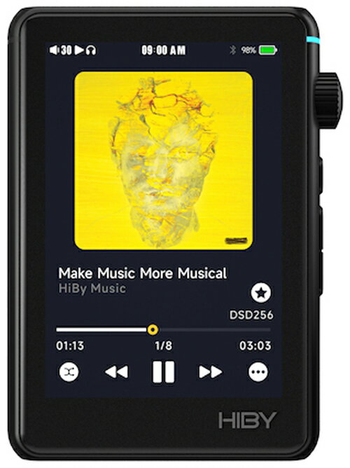 R3 II BLACK HiBy デジタルオーディオプレイヤー(ブラック) HiBy Music