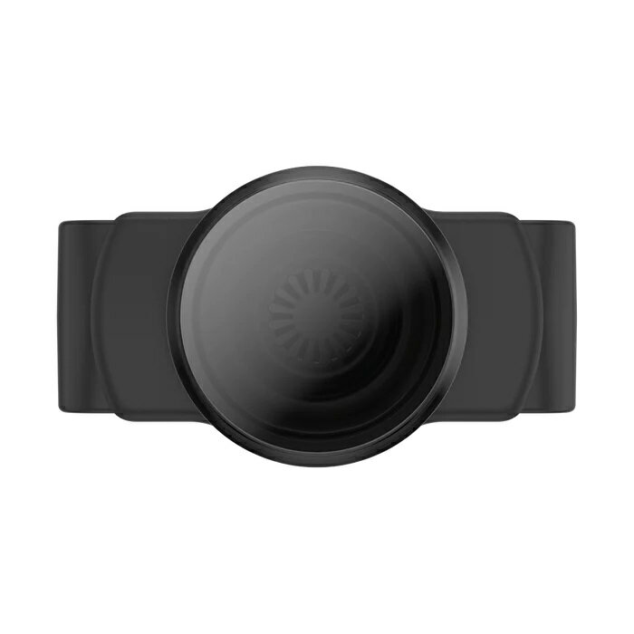 PopSockets クリア 黒 スモーキー 黒 スライドストレッチ(四角い角) Slide Stretch Translucent Black Smoke Black with SQUARE Edges 806136