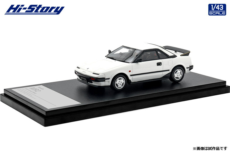 ハイストーリー 1/43 Toyota MR2 G-Limited (1984) スーパーホワイトII【HS448WH】 ミニカー