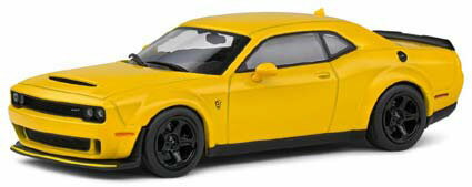 ソリド 1/43 ダッジ チャレンジャー デーモン 2018 (イエロー)【S4310308】 ミニカー