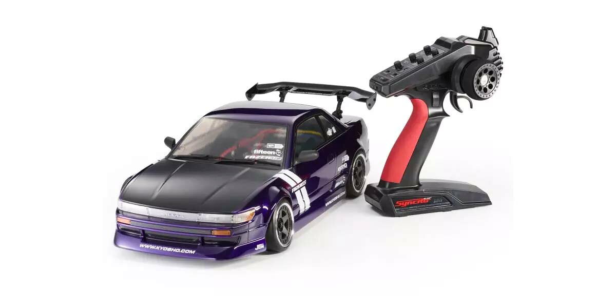 京商 1/10 電動RC EP 2WD フェーザーD2 FZD2シリーズ レディセット 日産 シルビア S13 チューンド・バージョン パープル【34503T1】 ラジコン