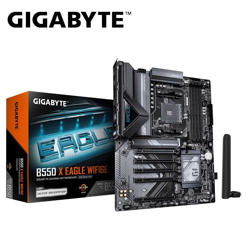GIGABYTE｜ギガバイト GIGABYTE B550 X EAGLE WIFI6E マザーボード（ブラック） B550-X-EAGLE-WIFI6E