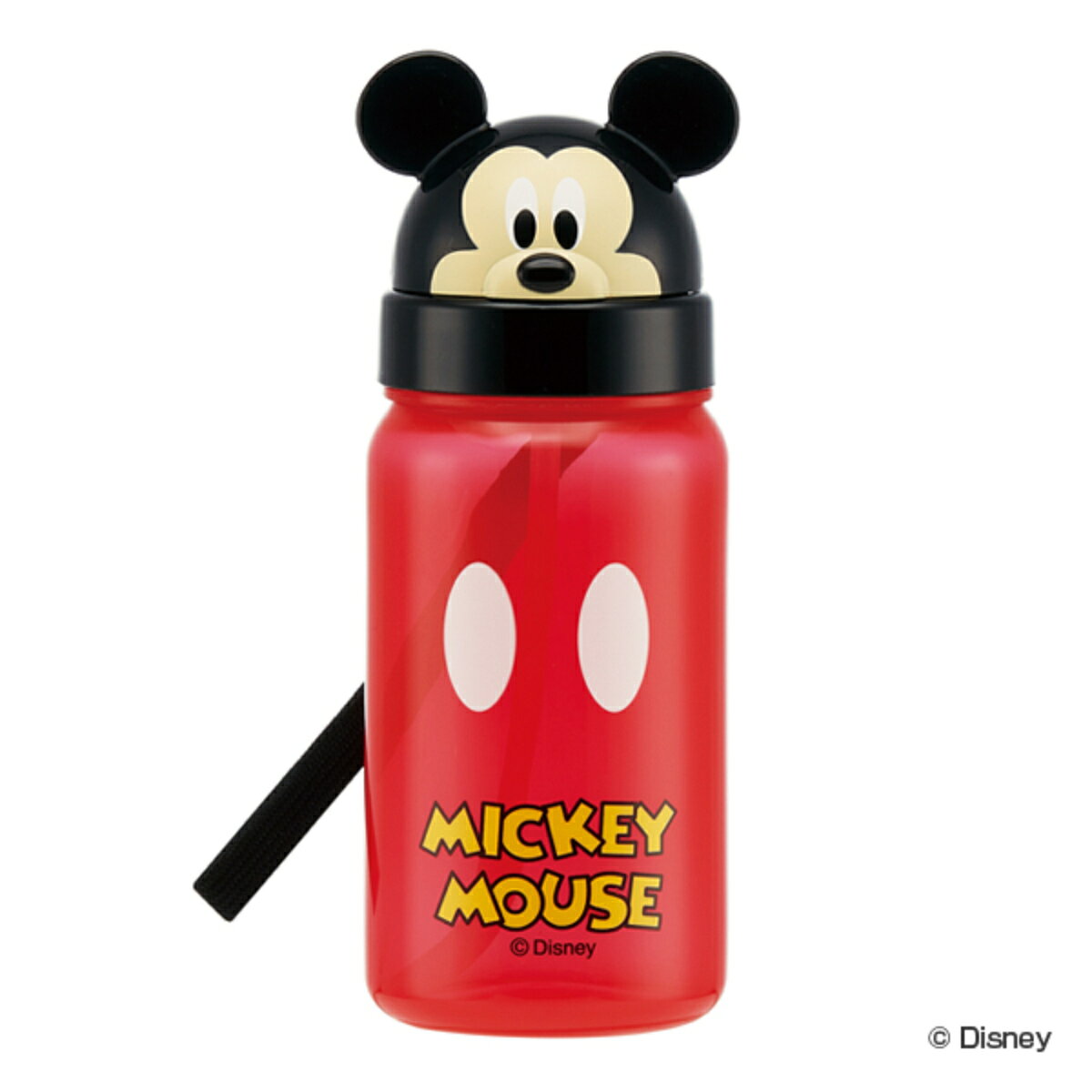 【返品種別A】□「返品種別」について詳しくはこちら□ミッキーのかわいいストロー式ダイカットボトル◆軽くてかわいいダイカットボトルです。◆フタを開けるとストロー飲み口が出てきます。◆持ち運びに便利なストラップ付きです。◆保温・保冷効果はありません。◆熱い飲み物は入れられません。■　仕　様　■サイズ(約)：幅6.7×奥行6.7×高さ18cm重量(約)：80g材質：本体・フタ：ポリプロピレンフタカバー：ABS樹脂ストロー：ポリエチレンパッキン・飲み口チューブ：シリコーンゴム容量(約)：350ml備考：付属品：替え用飲み口、ストラップ[283586スケタ]スケーターアウトドア＞アウトドア用品＞クーラーボックス・保冷剤