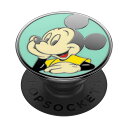 PopSockets スマホグリップ ディズニー 80年代 ミッキー エナメル ポップグリップ Enamel 80s Mickey 112541