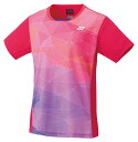 YO-20739-122-S ヨネックス ウィメンズ ゲームシャツ(ブライトピンク・サイズ:S) YONEX