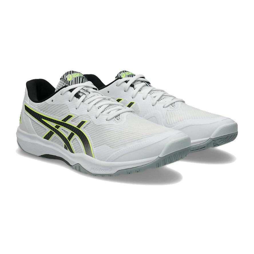 アシックス メンズ バレーボールシューズ ROTE JAPAN LYTE FF 3（White/Safety Yellow・サイズ：27.0cm） 1053A054-108-27.0 asics