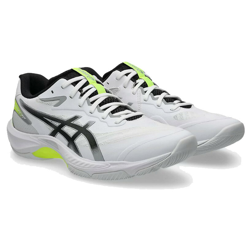 アシックス ユニセックス バレーボールシューズ V-SWIFT FF 5（White/Gunmetal・サイズ：25.0cm） 1053A073-104-25.0 asics