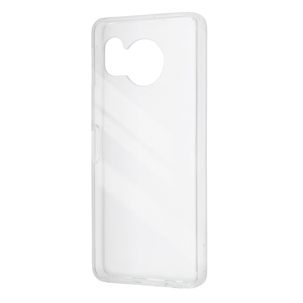 レイアウト AQUOS sense8（SH-54D/SHG11）用 ハイブリッドケース（クリア） RT-AQM3CC2/CM