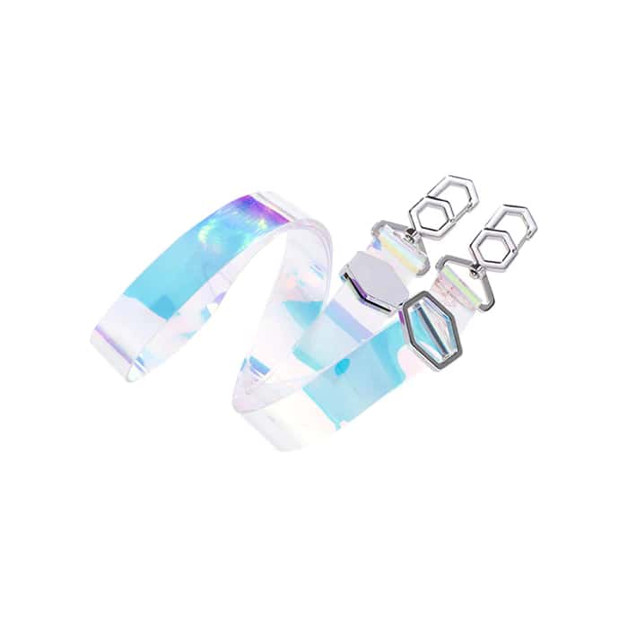 Hamee ショルダーストラップ iFace Hang and（クリア/オーロラ） 41-953013