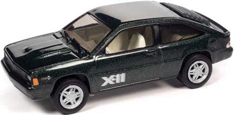 JOHNNY LIGHTNING 1/64　1981 シェビー サイテーション X-11 ダークグリーン【JLSP280A】 ミニカー